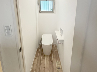 トイレリフォーム タンクレスで叶える、お掃除ラクラク空間ひろびろレストルーム